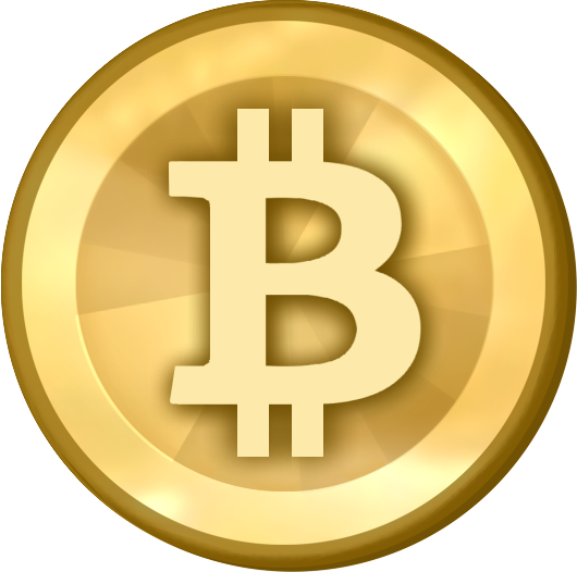 Icon représentant une pièce de Bitcoin.