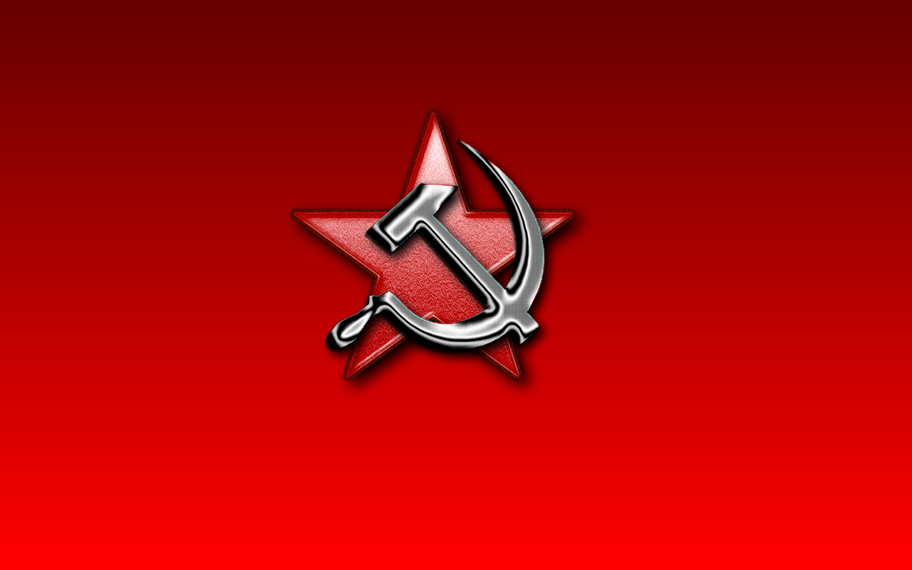 Symbole de l'URSS communiste : le marteau et la faucille.