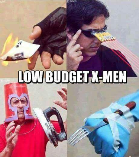 Low budget x men
