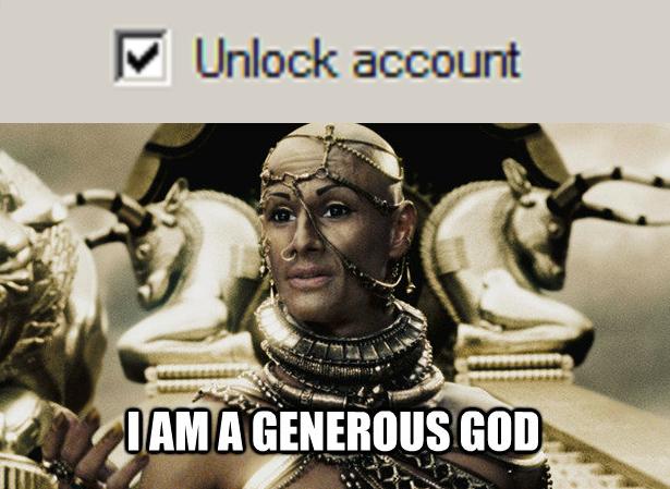 I am a generous god